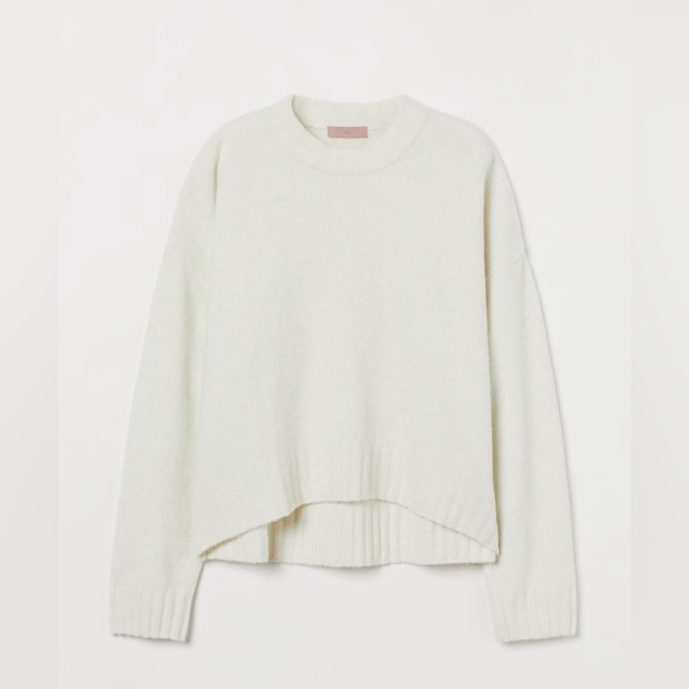H&M Fine Knit Sweater Light Green (Medium)
